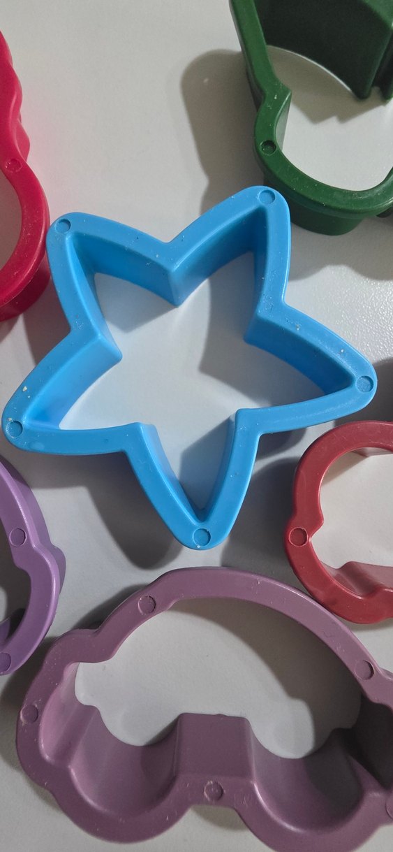 Renkli Plastik Kalıpları Seti - Görsel 3