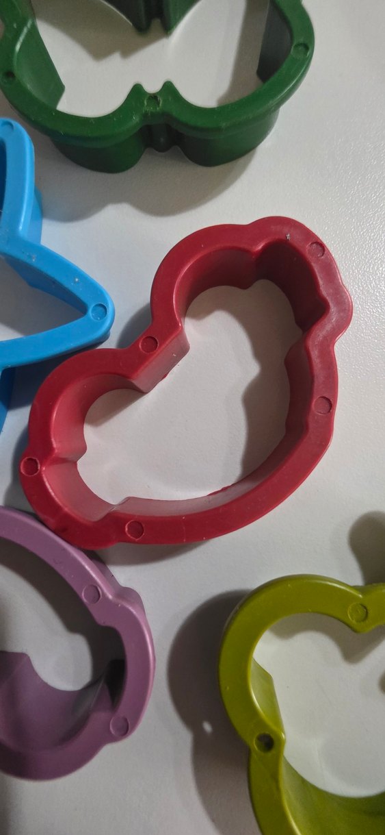 Renkli Plastik Kalıpları Seti - Görsel 4