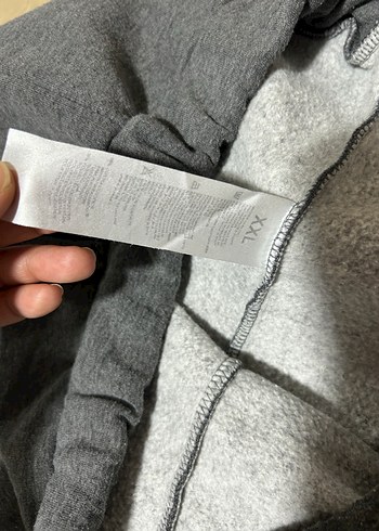 Gri Rahat Kesim Kadın Eşofman Altı XXL - Görsel 2