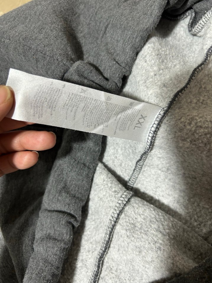 Gri Rahat Kesim Kadın Eşofman Altı XXL - Görsel 2