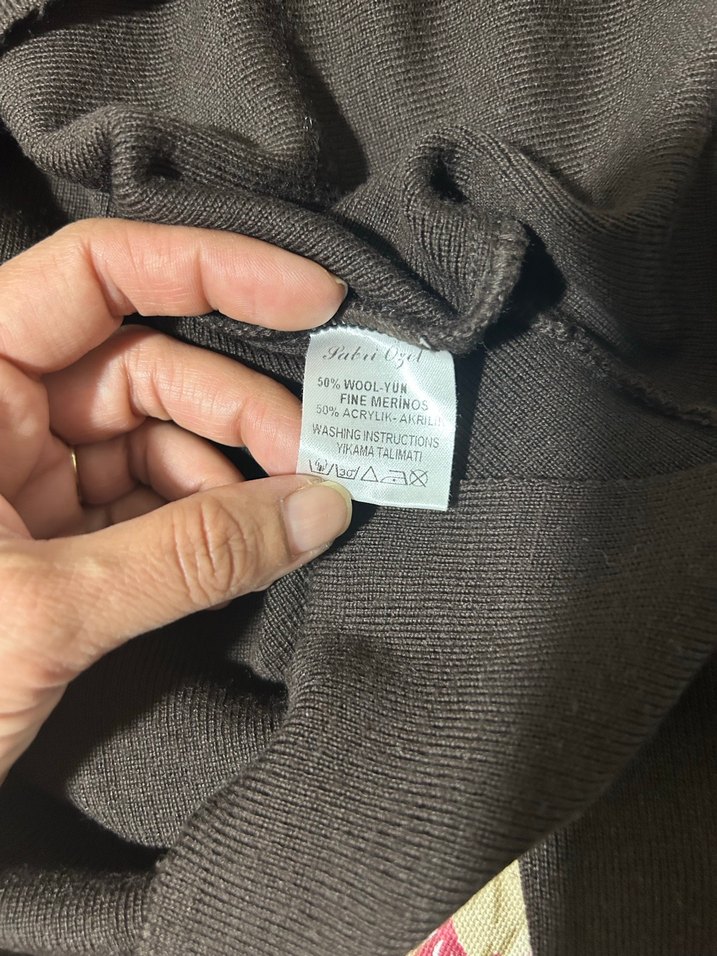 Sabri Özel Marka Yün Triko Kazak - Görsel 2