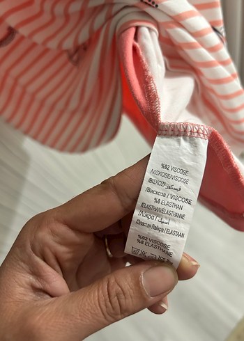 Marine Kısa Kollu Bluz 3XL - Görsel 3