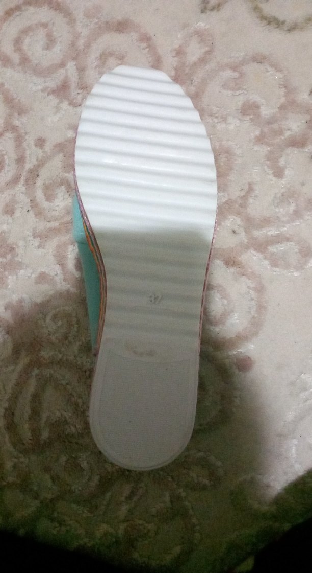 Mint Yeşili Kanvas Babet — görsel 3/4