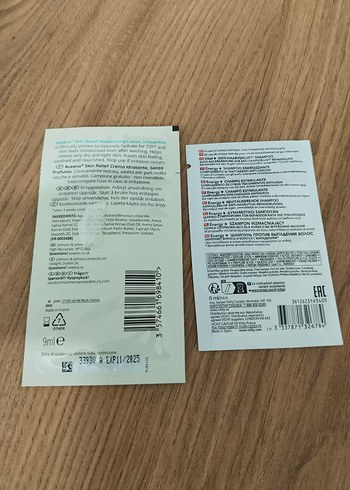 VICHY Aveeno Nemlendirici Losyon ve Dercos Uyarıcı Şampuan