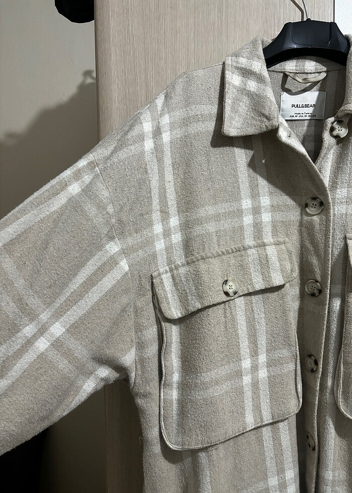 Pull&bear uzun ceket - Görsel 2