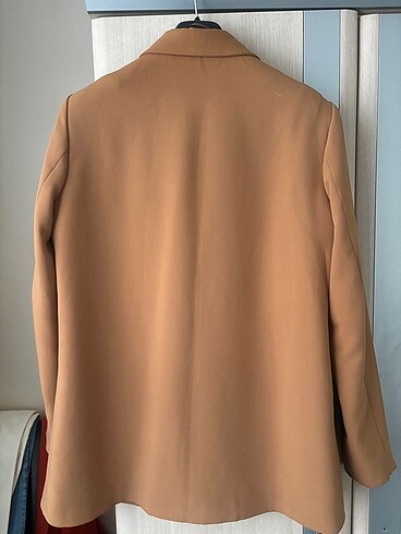 40 Beden Camel blazer ceket