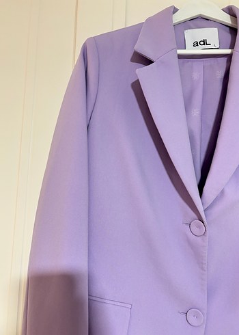 Pastel Mor Kadın Ofis Blazeri - Görsel 2