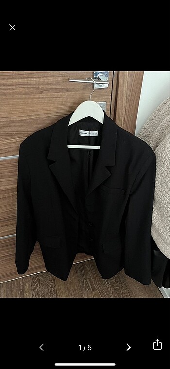 bershka oversize blazerlar