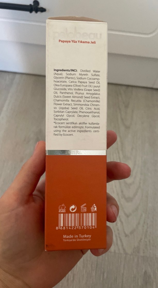 Pelobeca Papaya Yüz Yıkama Jeli - Görsel 2