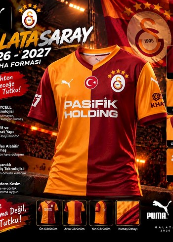 Puma Galatasaray 2026 2027 Formasi