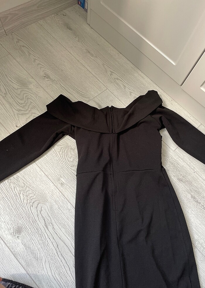 siyah elbise - Görsel 5