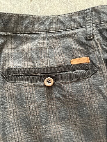 erkek pantolon ekoseli keten - Görsel 11