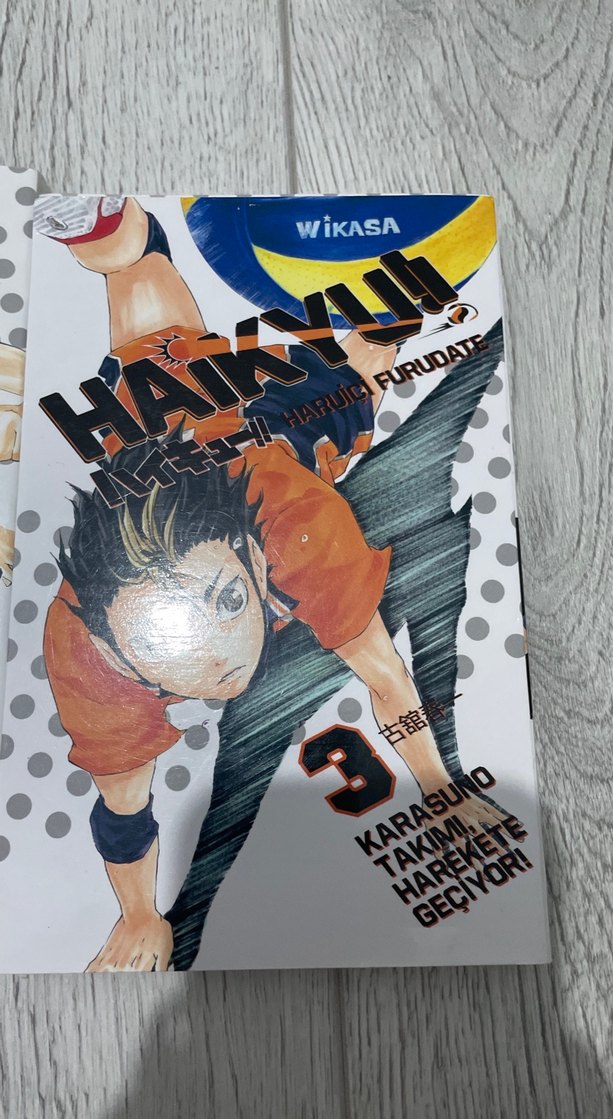 Haikyuu! Cilt 1 ve 3 Manga Seti - Görsel 3