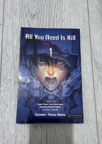 All You Need Is Kill 1 ve 2 Çizgi Roman Seti - Görsel 2