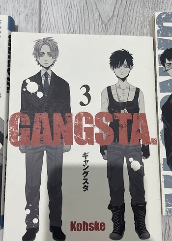 Gangsta Manga Cilt 1-4 Set - Görsel 4