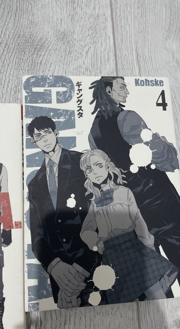 Gangsta Manga Cilt 1-4 Set - Görsel 5