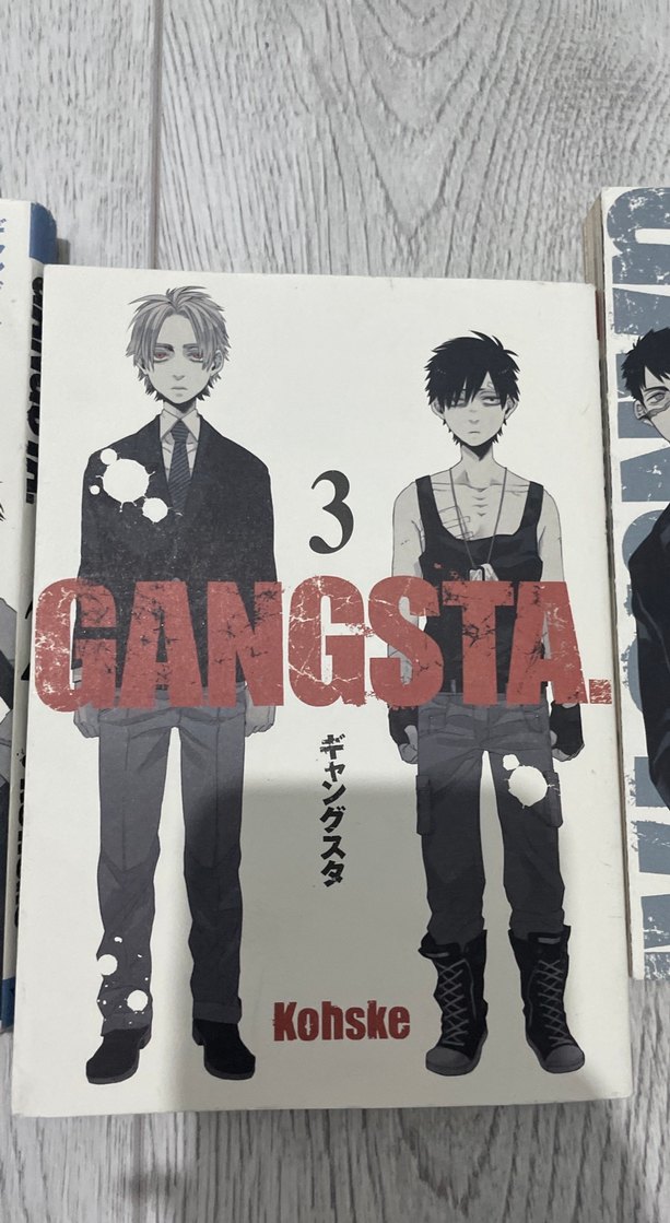 Gangsta Manga Cilt 1-4 Set - Görsel 4