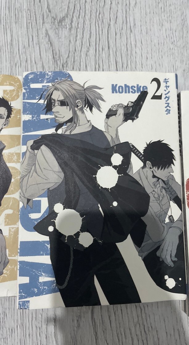 Gangsta Manga Cilt 1-4 Set - Görsel 3