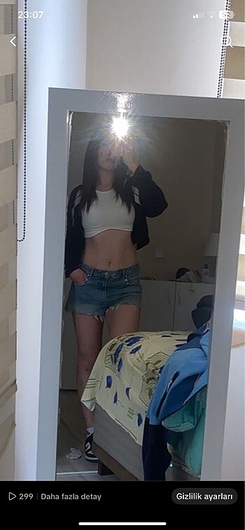 m Beden beyaz Renk zara top