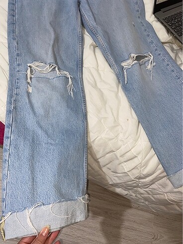 42 Beden mavi Renk zara jean