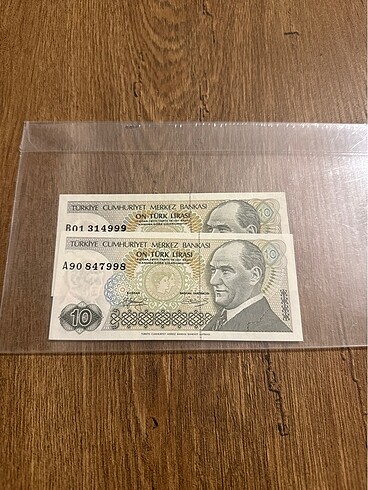 7.Emisyon 10 Lira Lotu