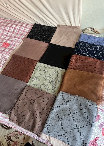 Pamuk eşarplar tane fiyatı - Görsel 3