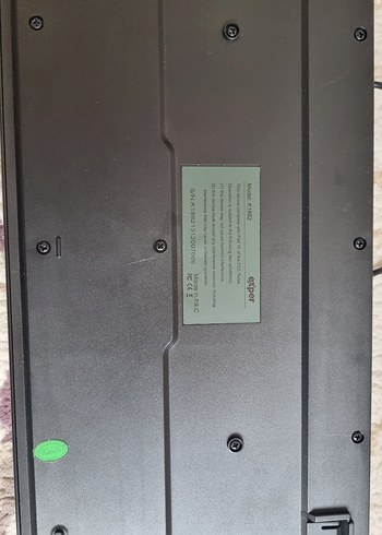 Exper Kablolu Klavye K1882 - Görsel 4