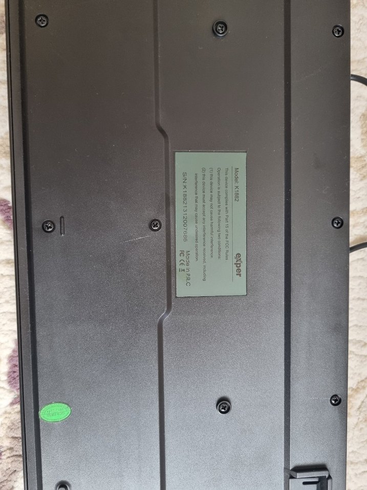 Exper Kablolu Klavye K1882 - Görsel 4