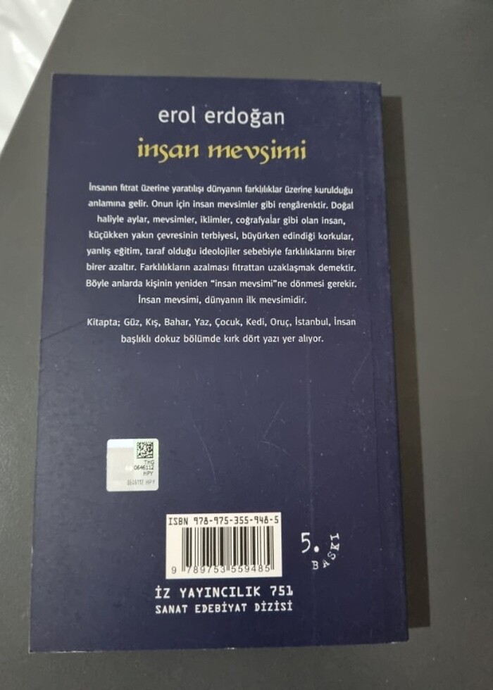 İnsan Mevsimi Erol Erdoğan - Görsel 2