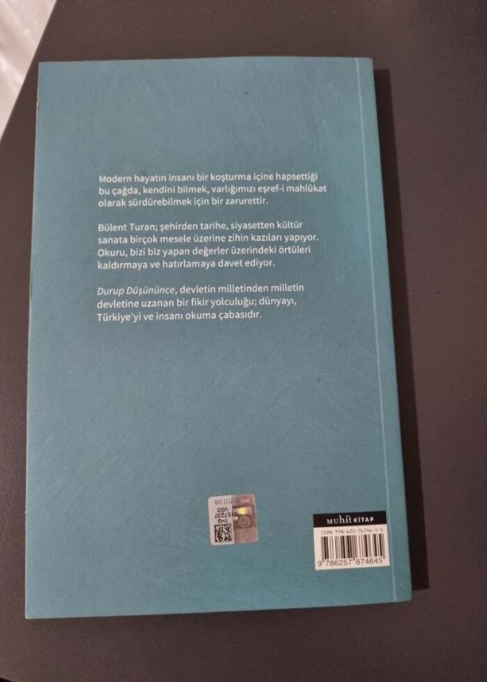 Durup Düşününce - Bülent Turan - Görsel 2