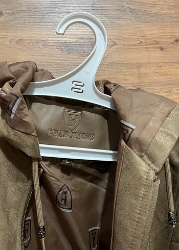 Erkek Kahverengi Süet Fermuarlı Mont - Görsel 2