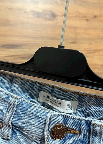 Mavi Kadın Bol Kesim Midi Boy Kot Pantolon - Görsel 3