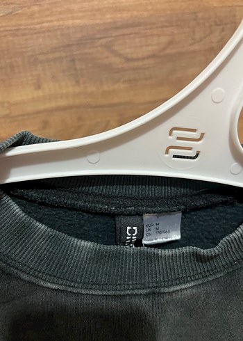 Gri Salaş Kadın Sweatshirt - Görsel 2