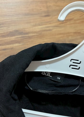 Düğmeli Siyah Keten Uzun Elbise - Görsel 3