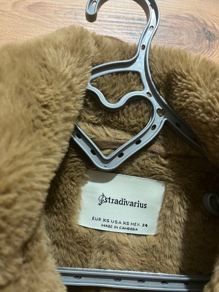 Kürk Detaylı Süet Kadın Kısa Ceket - Görsel 3