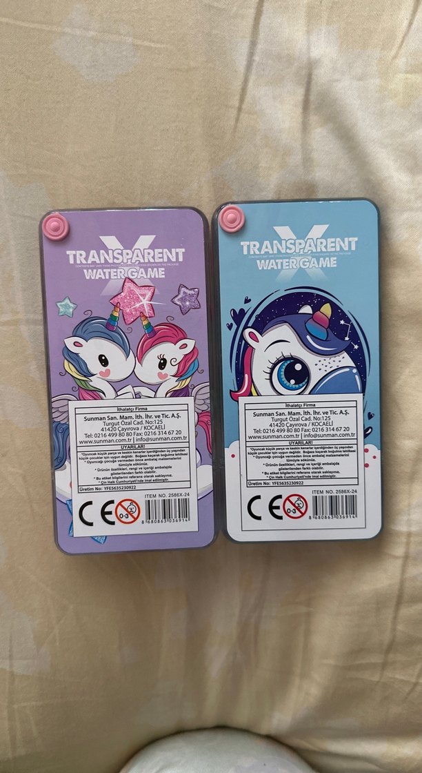 Renkli Unicorn Temalı Su Oyunu - Görsel 2