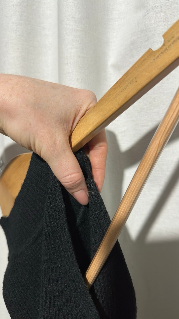 Yüksek Yakalı Kolsuz Siyah Kadın Triko Bluz - Görsel 3