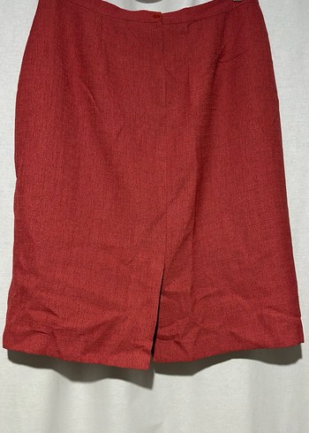 Kiremit Keten Midi Kalem Etek - Görsel 2