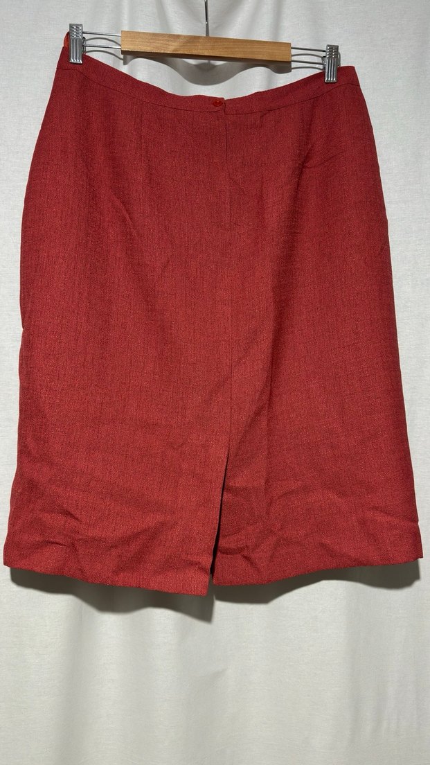 Kiremit Keten Midi Kalem Etek - Görsel 2