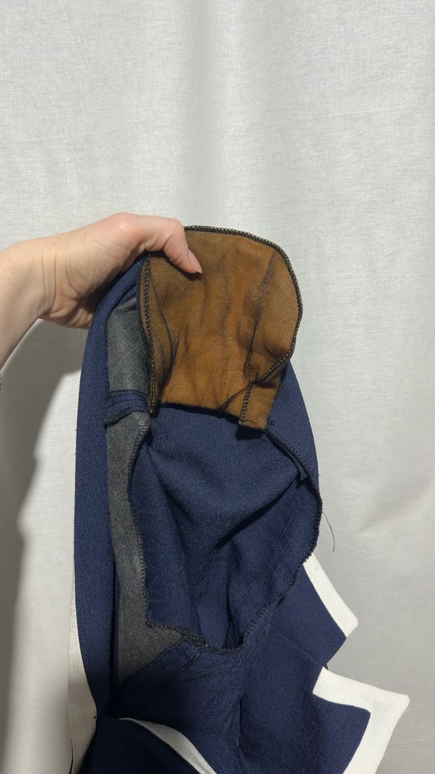 Düğmeli Lacivert Kısa Kollu Blazer - Görsel 5