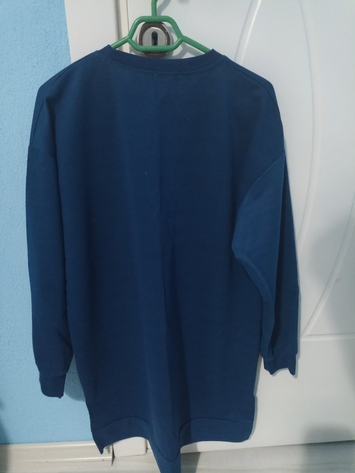 Mavi Kadın Uzun Kollu Örgü Sweatshirt - Görsel 2