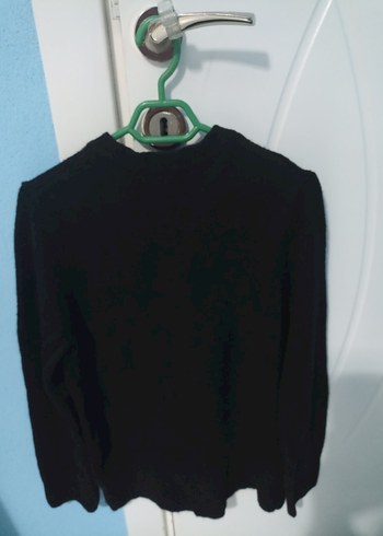 Siyah Düğmeli Midi Kadın Hırka - Görsel 2