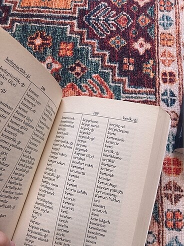 Sözlük
 - Görsel 3