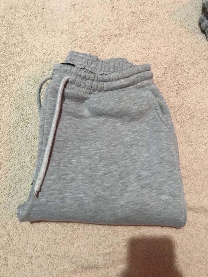 Gri Kadın Rahat Kesim Eşofman Altı - Görsel 3