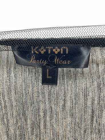 l Beden çeşitli Renk Koton Bluz %70 İndirimli.