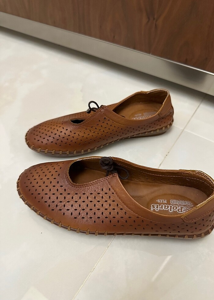 Polaris Yumuşak Deri Ayakkabı - Görsel 3