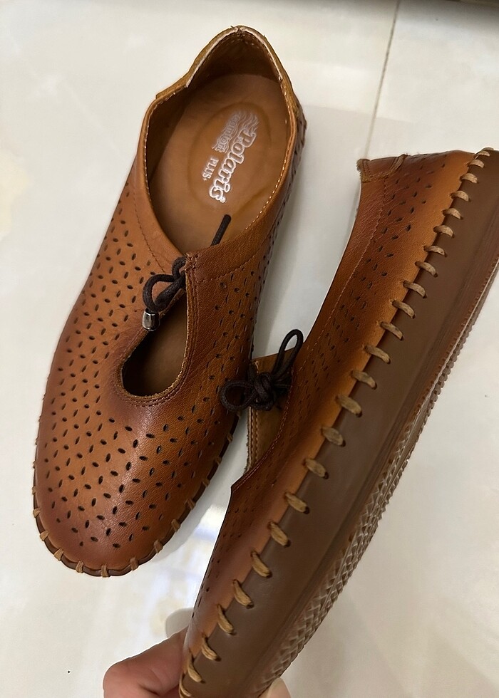 Polaris Yumuşak Deri Ayakkabı - Görsel 4