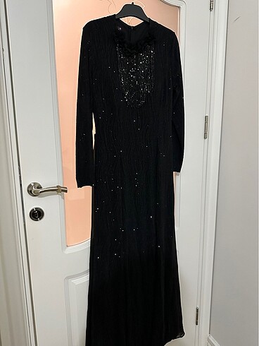 Şık abiye elbise - Görsel 5