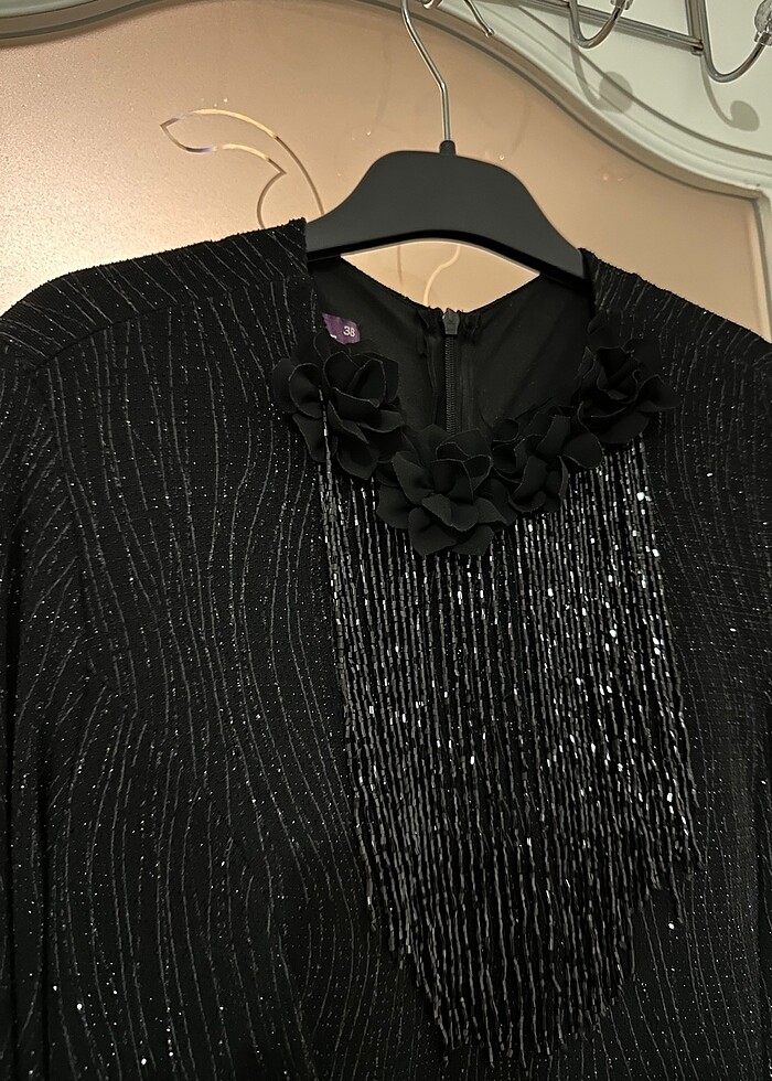 Şık abiye elbise - Görsel 2