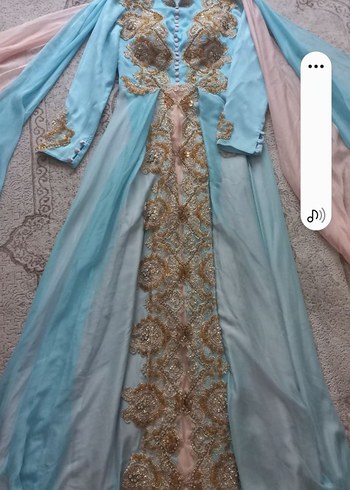 tesettür abiye bebe mavisi - Görsel 5